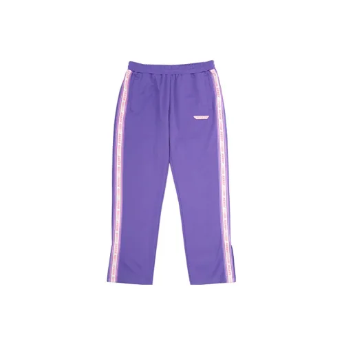 Nerdy Casual Pants Unisex Purple