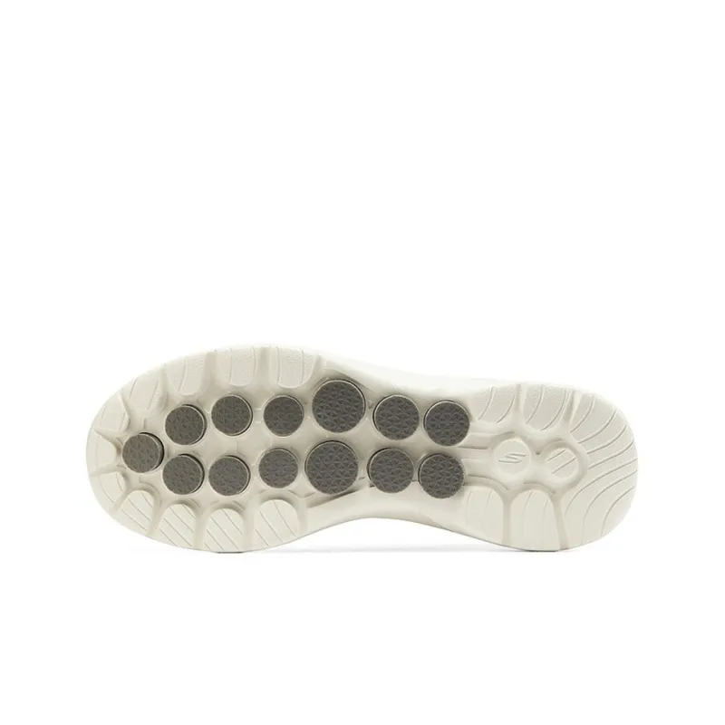 Skechers Go Walk 6 Shoes 'Grey Cream White'-4