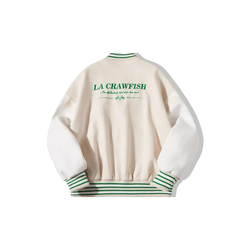 LA CRAWFISH Baseball Jacket Women's-3