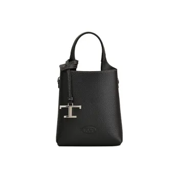 TOD'S T Timeless Pendant Detail Micro Tote Bag