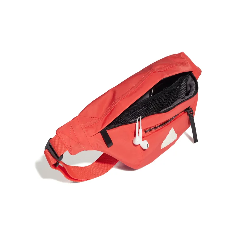Adidas Polyamide Sports Waist Bag Small Size Unisex Bright Red-3