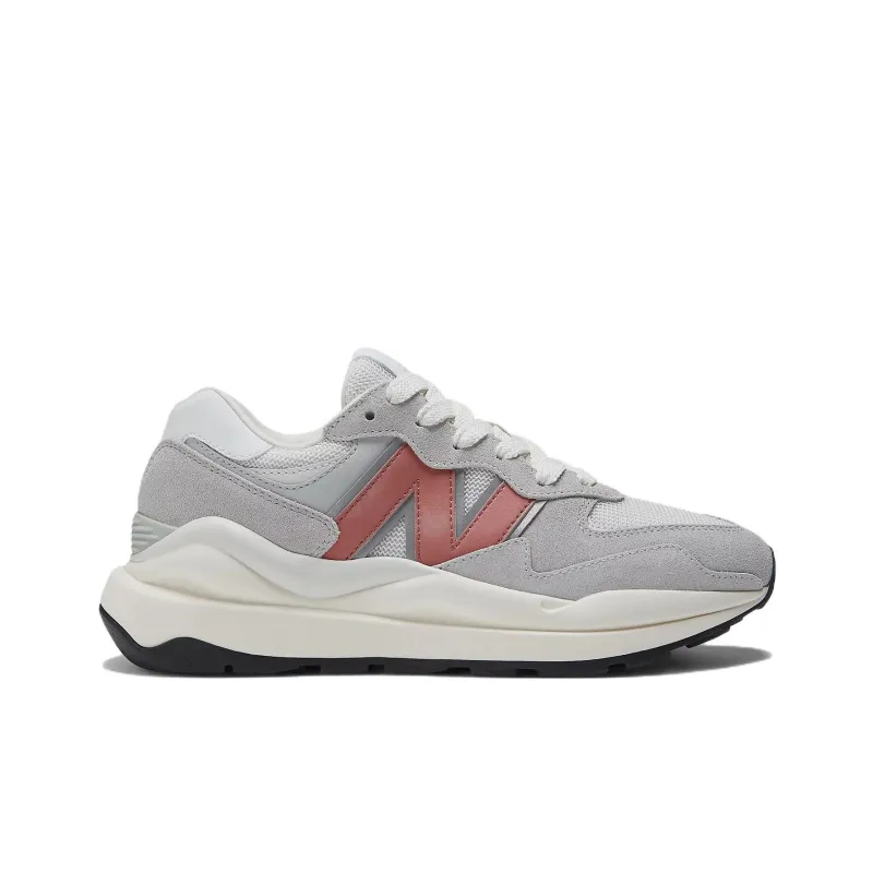 New Balance 57/40 Light Aluminium Mineral Red White Women's-1