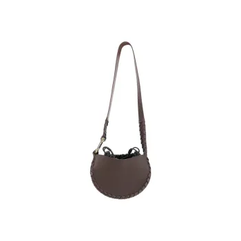 Chloe Mate Calfskin Hobo Bag Shoulder Bag Women's Brown
