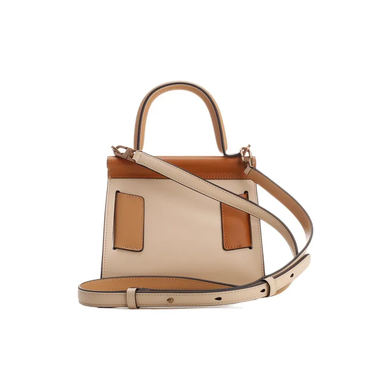 BOYY Calfskin Crossbody One Shoulder Handbags Women's Brown/Beige-2
