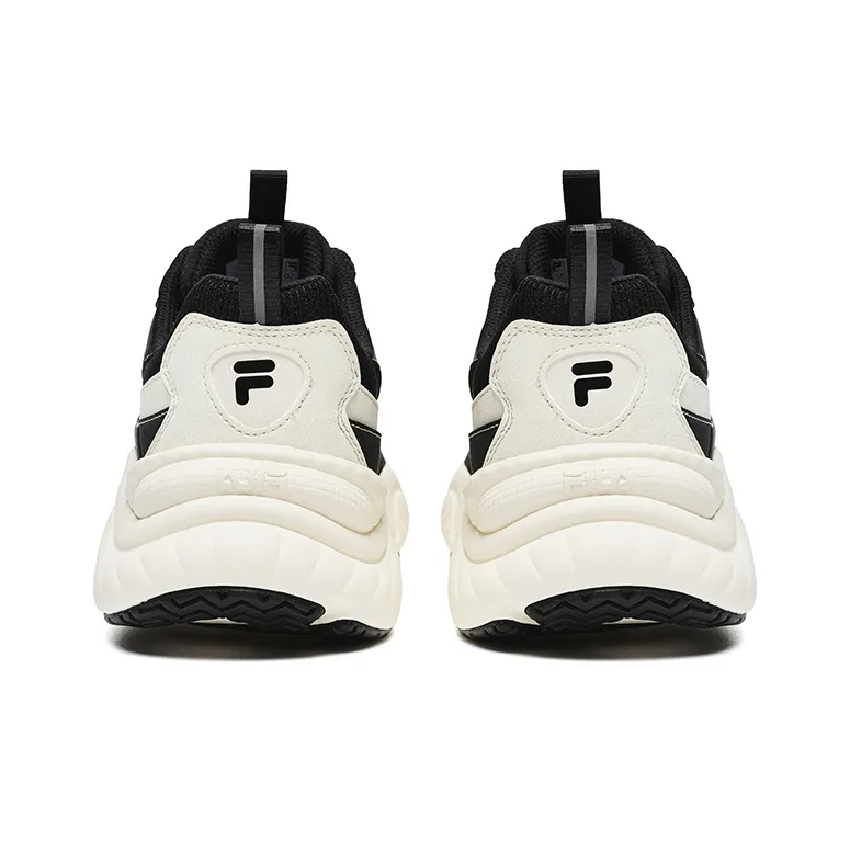 FILA FUSION Running Shoes 'Black White Retro'-4