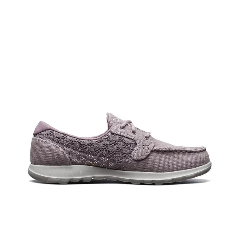 Skechers GO WALK Lite Casual Shoes Women's Low Top Light Cameo Brown-1