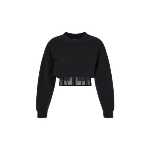 Alexander McQueen Crop Tops Women's Black