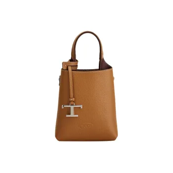 TOD'S Logo Plaque Top Handle Bag