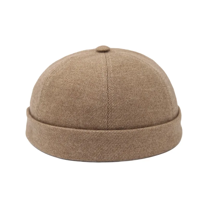 ACAP Cotton Hats & Caps Unisex Black/Navy Blue/Dark Gray/Light Gray/Khaki-5