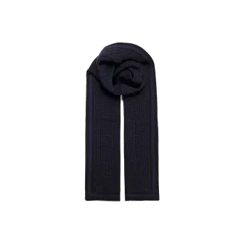 BALMAIN Knit Scarves Men Blue