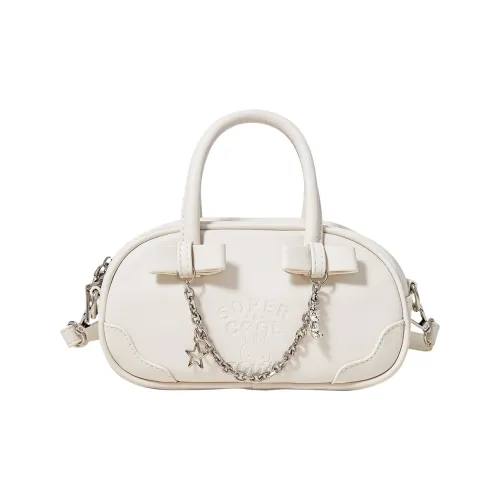Miffy PU Casual Bag, Baseball Bag, Shoulder Bag, Crossbody Bag, Handbag Women's White/Green