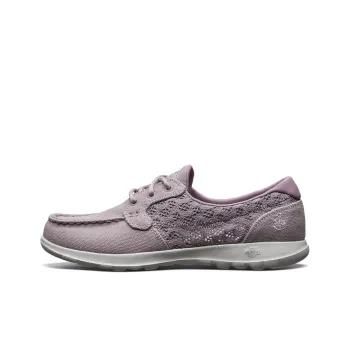 Skechers GO WALK Lite Casual Shoes Women's Low Top Light Cameo Brown