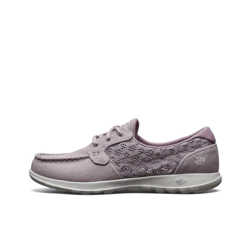 Skechers GO WALK Lite Casual Shoes Women's Low Top Light Cameo Brown-0