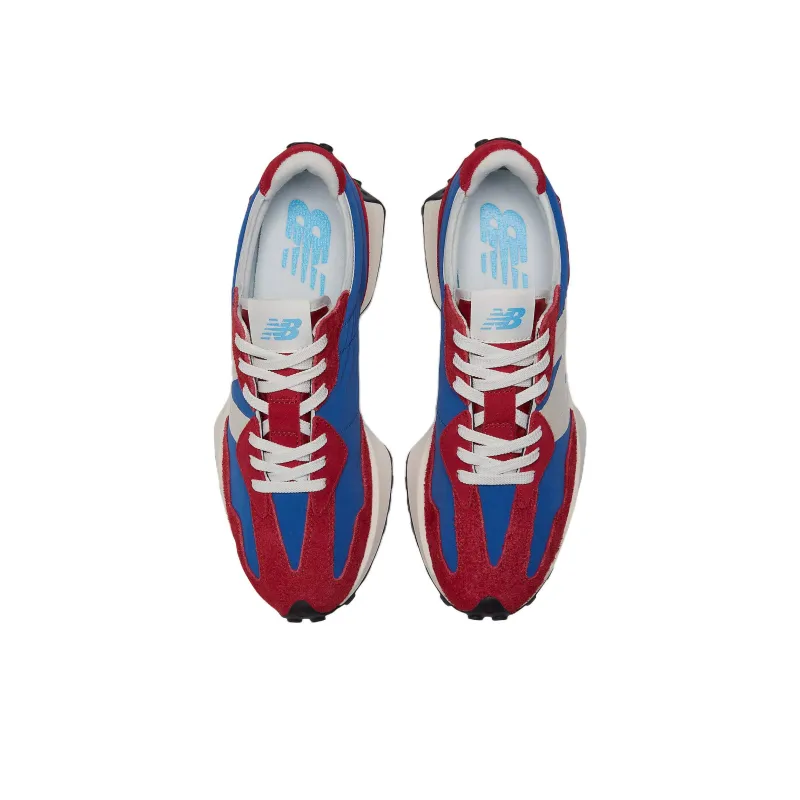New Balance 327 Team Red Blue Sea Salt-3