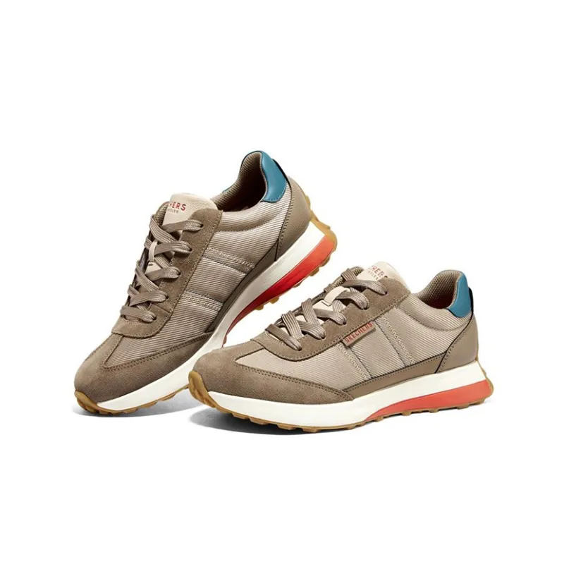 Skechers Gusto Cushioning, Slip Resistant, And Abrasion Resistant Low Top Casual Shoes Women's Dark Taupe Umber-2