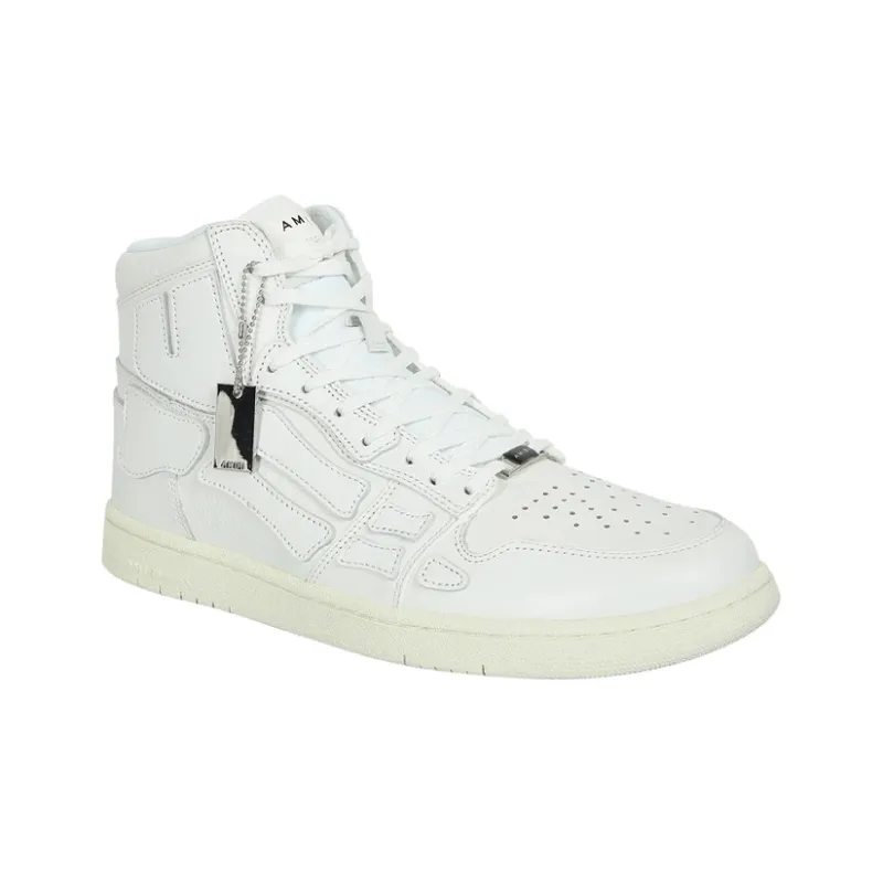 AMIRI Skel Stylish Skateboarding Shoes Men's White-1
