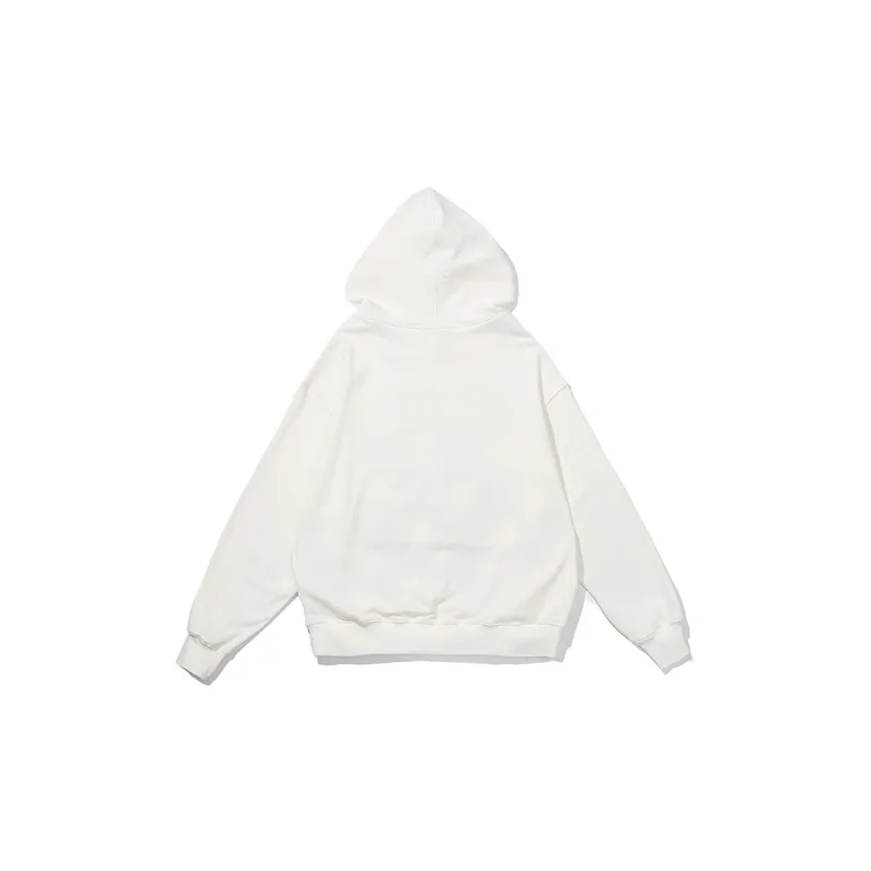 Thankque Hooded Loose Fit Sweatshirt Unisex-3