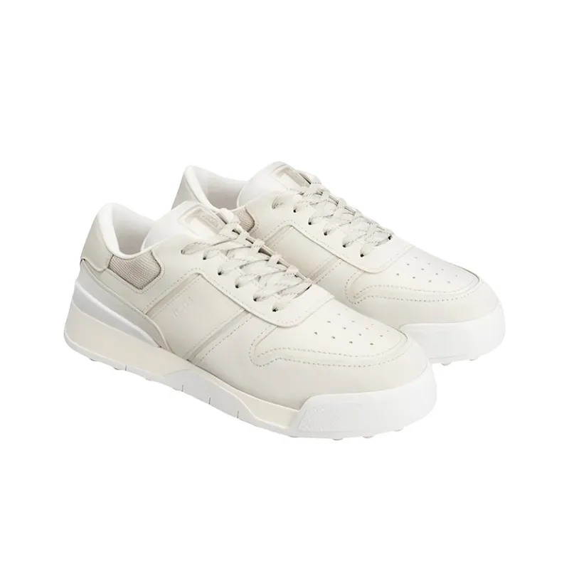 TOD'S Logo Embossed Panelled Lace Up Sneakers-2