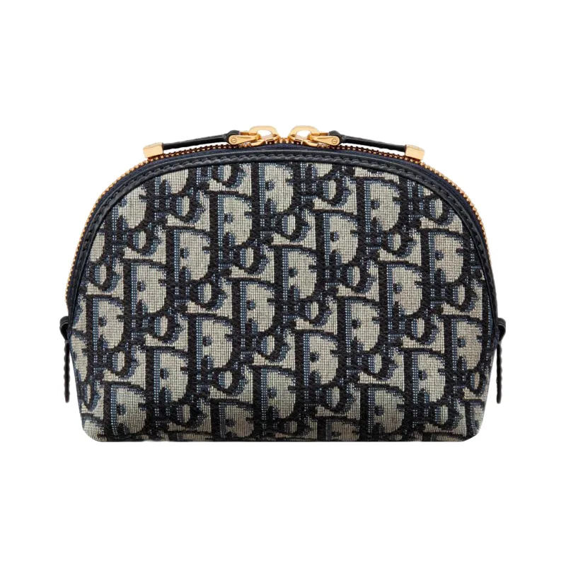 DIOR Women's Montaigne Collection Makeup Cosmetic Bag-2