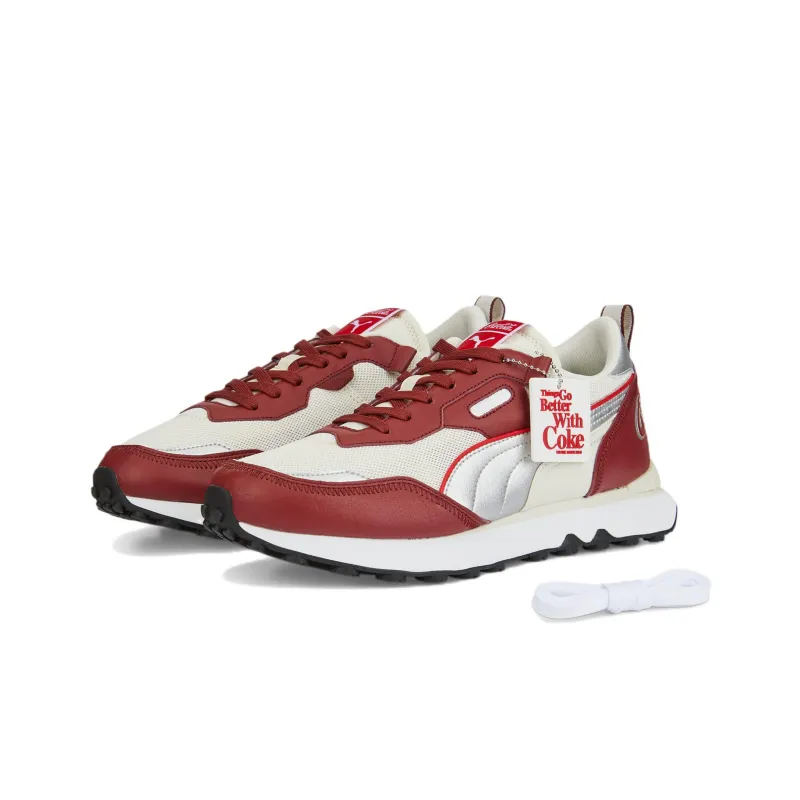 PUMA Coca Cola X Rider Fv 'Intense Red Silver'-2