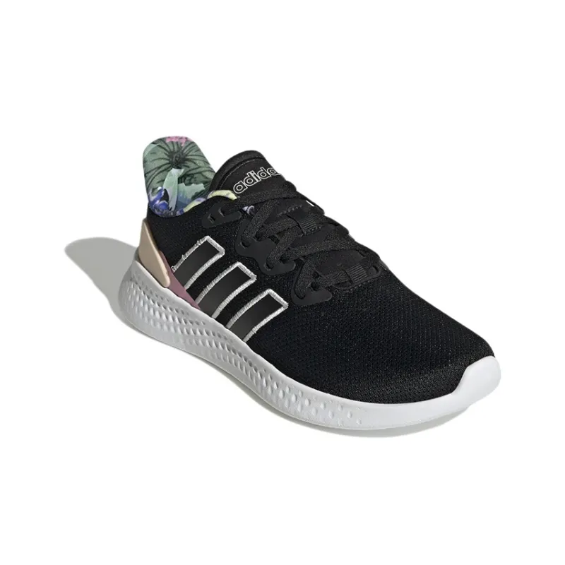 Adidas Neo Puremotion Se Core Black Grey Bliss Orange Women's-2