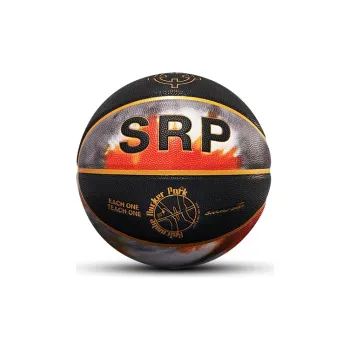 RIGORER PU Basketball Black Orange Gray Size 7 Ball Training