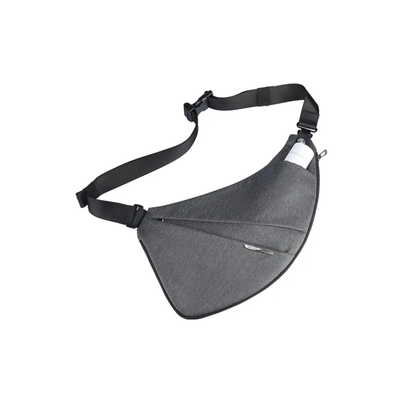 MARK RYDEN Terylene One Shoulder Crossbody Bag, Sling Bag Regular Men's Elegant Black, Trendy Gray-1