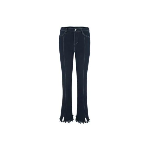 Cubic Jeans Women's Navy Blue