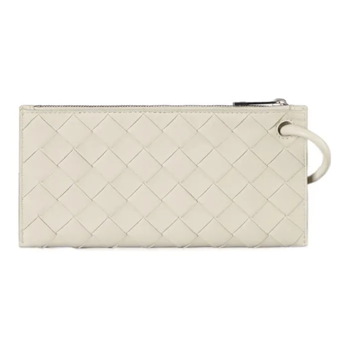 Bottega Veneta Double Pouch Crossbody Grey-1