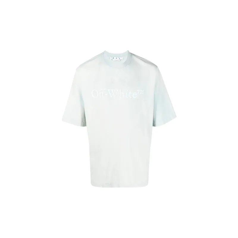 OFF WHITE SS22 T Shirts Men Light Blue-0