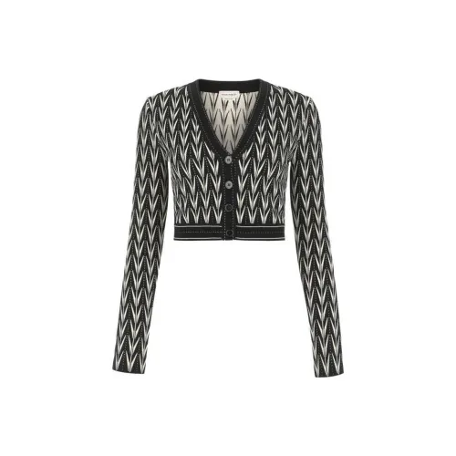Alexander McQueen Crop Tops Women's Black
