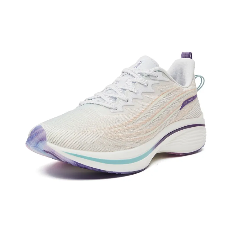 Erke Strange Bullet 3.0 Running Shoes Men Low Top True White/Joyful Blue-2