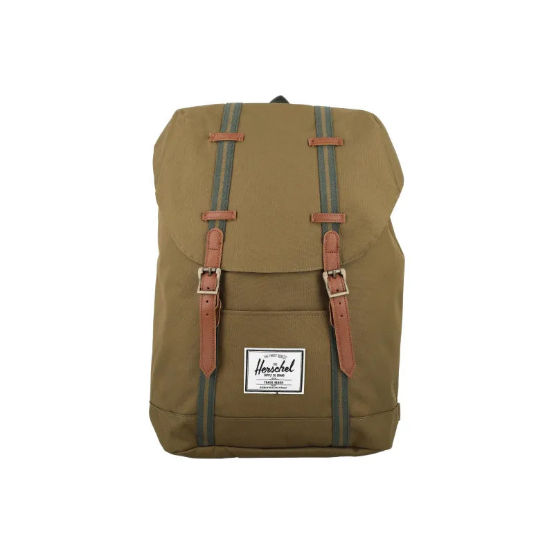 Herschel Polyester Backpack Women's Olive Green-0