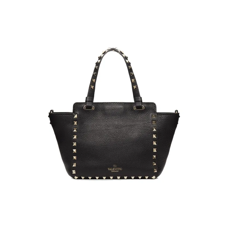Valentino ROCKSTUD Grain Calfskin Shoulder Bag, Crossbody Bag, Handbag Mini Women's Black-2