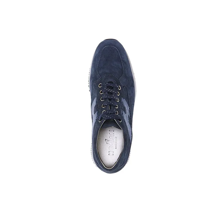 HOGAN Low-top Suede Sneakers-4