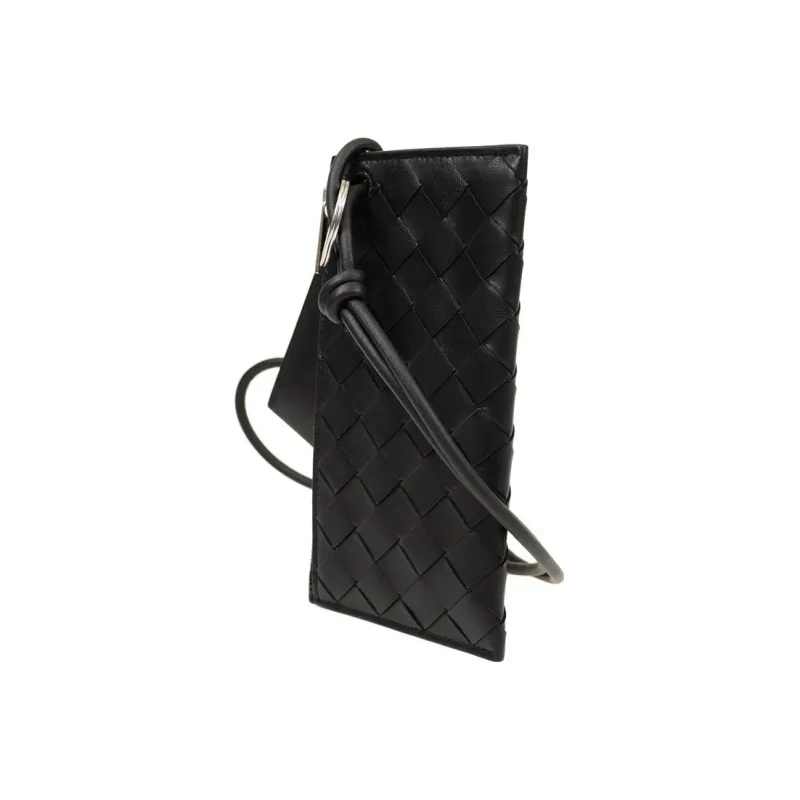 Bottega Veneta Double Pouch Crossbody Black-1