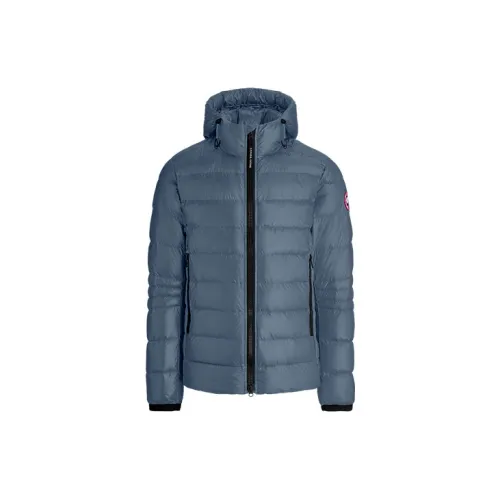 Canada Goose Crofton Down Jackets Men Hyper Oxygen Blue