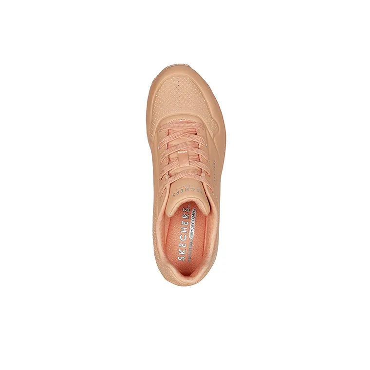 Skechers Uno Cushioning Anti-Slip And Wear-Resistant Low-Top Casual Shoes Women's-3