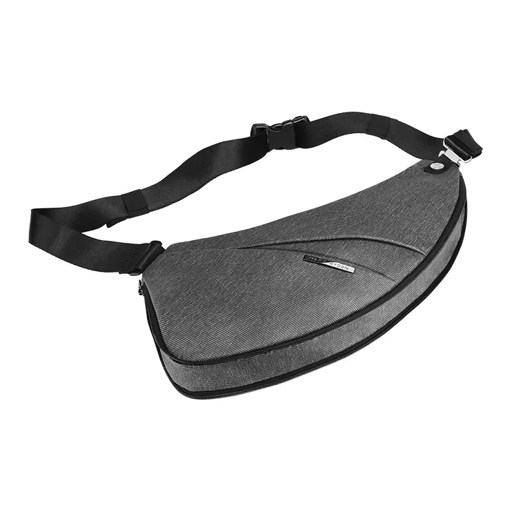 MARK RYDEN Terylene One Shoulder Crossbody Bag, Sling Bag Regular Men's Elegant Black, Trendy Gray-2