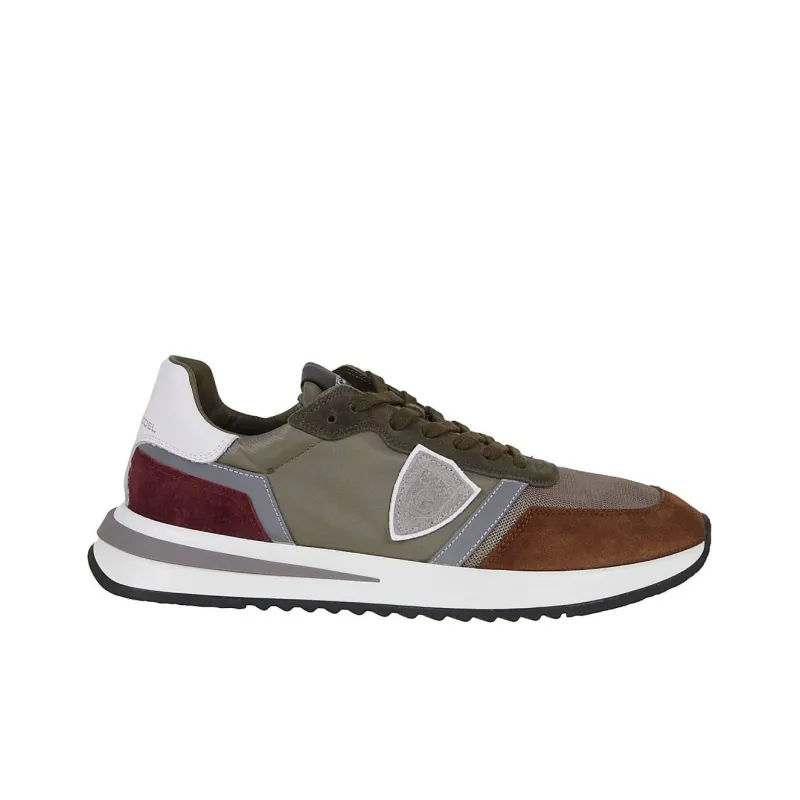 PHILIPPE MODEL Paris Mondial Colour-block Sneakers-1