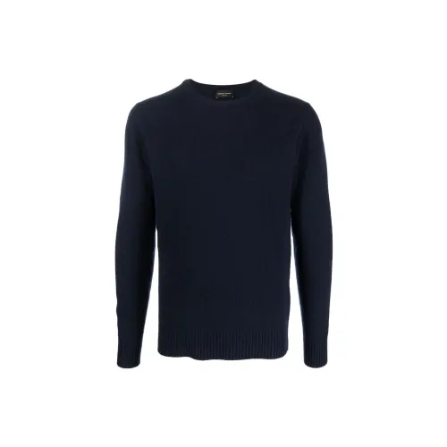 ROBERTO COLLINA Cashmere Sweaters Men Blue