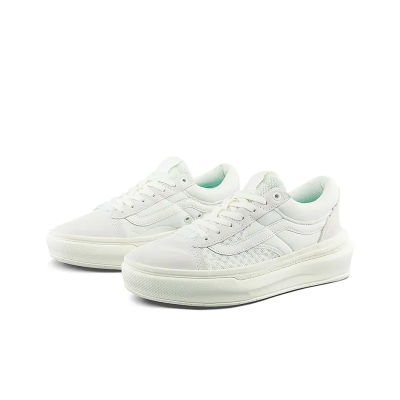 Old Skool Vans Overt Plus ComfyCush 'White Light Brown'-1