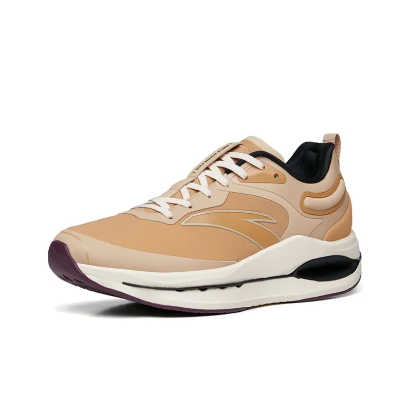 Anta Low-Top Running Shoes Men's Brown-2