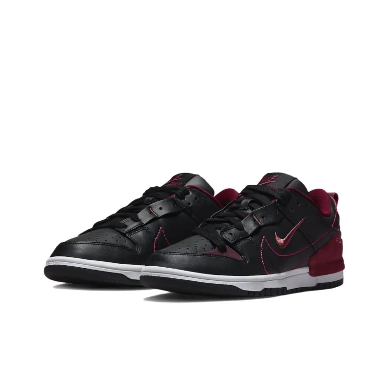 Nike Dunk Low Disrupt 2 Black Dark Beetroot Women's-2
