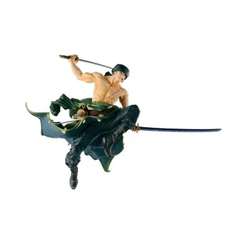 BANPRESTO One Piece World Colosseum Volume 1 Roronoa Zoro Figure Re Run Figure Green