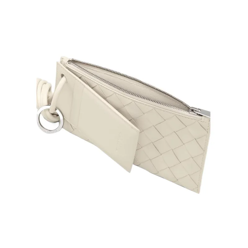 Bottega Veneta Double Pouch Crossbody Grey-2