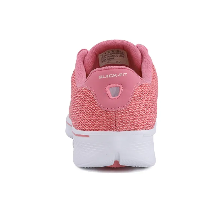 Skechers Go Walk 4 Casual Shoes Women's Low-Top Pink-4