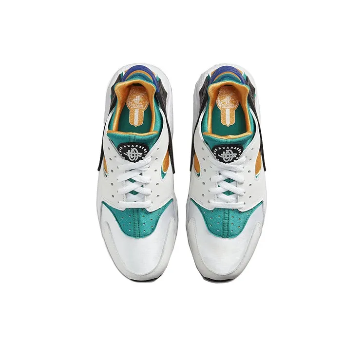 Nike Air Huarache White Blue Emerald Resin-3
