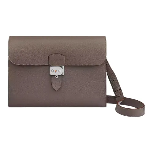 HERMES Men Sac A Depeches Crossbody Bag