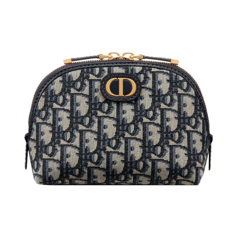 DIOR Women's Montaigne Collection Makeup Cosmetic Bag-0